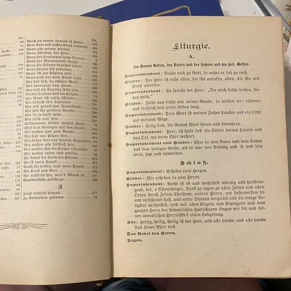 Antique German Song Book Liederkranz Für Somitages Schulen 1898 - Picture 7 of 12